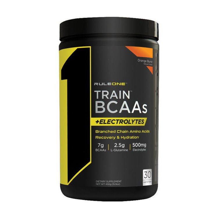 Rule One Proteins R1 Train BCAAs 450 g /30 servings/ Orange Burst - зображення 1