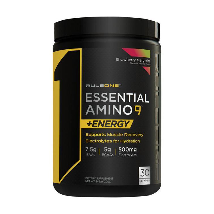 Rule One Proteins R1 Essential Amino 9 +Energy 345 g /30 servings/ Strawberry Margarita - зображення 1