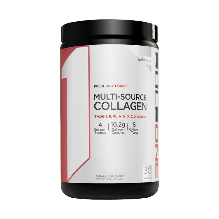 Rule One Proteins R1 Multi-Source Collagen 306 g /30 servings/ Unflavored - зображення 1