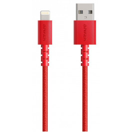 Anker Powerline Select+ Lightning 0.9 м Red (A8012H91)