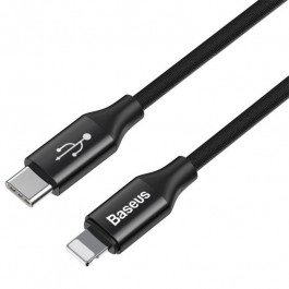 Baseus Yiven Cable 2in1 Type-C/Type-C+Lightning Black (CATLYW-01)