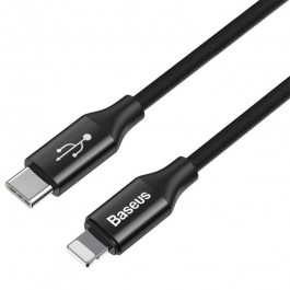   Baseus Yiven Cable 2in1 Type-C/Type-C+Lightning Black (CATLYW-01)