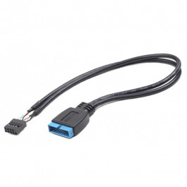 Cablexpert USB2.0 USB3.0 0.3m Black (CC-U3U2-01)