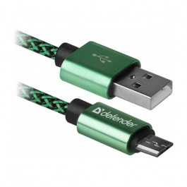 Defender USB08-03T 1m Green (87804)