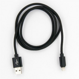 DENGOS USB-Lightning 1m Black (NTK-L-MT-BLACK)