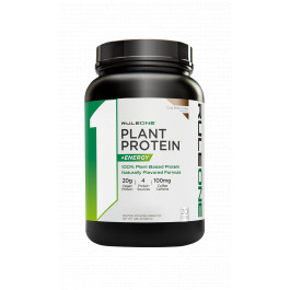 Rule One Proteins R1 Plant Protein + Energy 580 g /20 servings/ Cold Brew Coffee