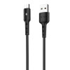 Hoco X30 Star MicroUSB 1.2m Black - зображення 1