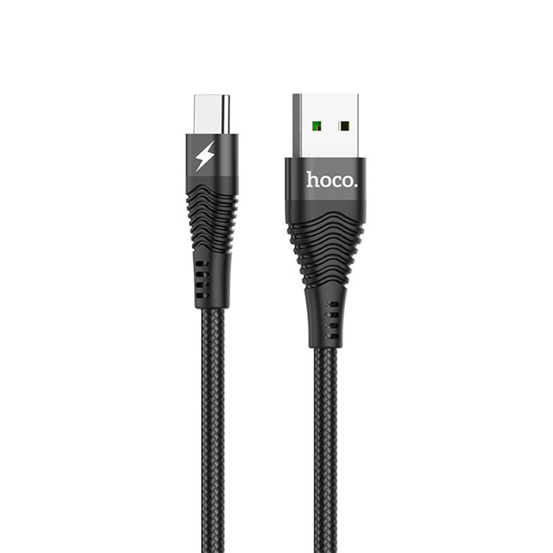 Hoco U53 Flash Type-C 1.2m Black - зображення 1