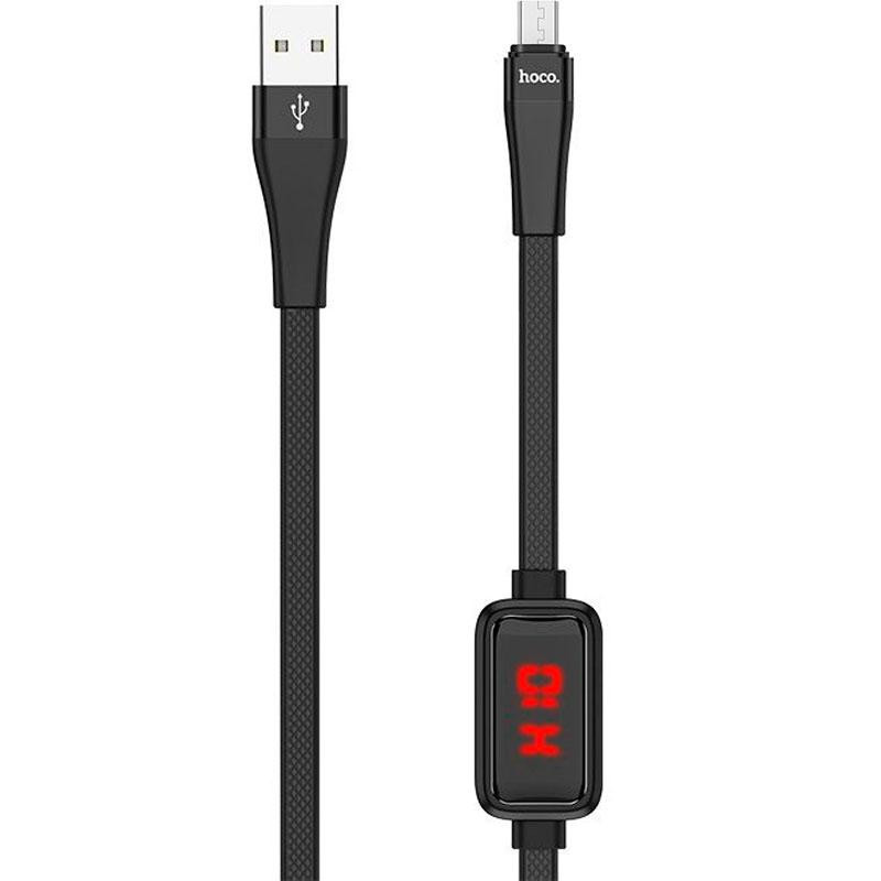 Hoco S4 MicroUSB 1m Black - зображення 1