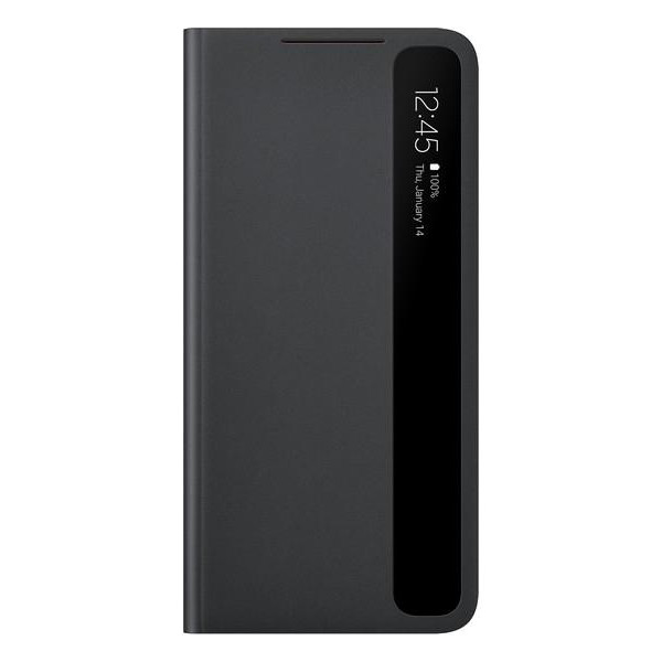 Samsung G995 Galaxy S21 Plus Smart Clear View Cover Black (EF-ZG996CBEG) - зображення 1