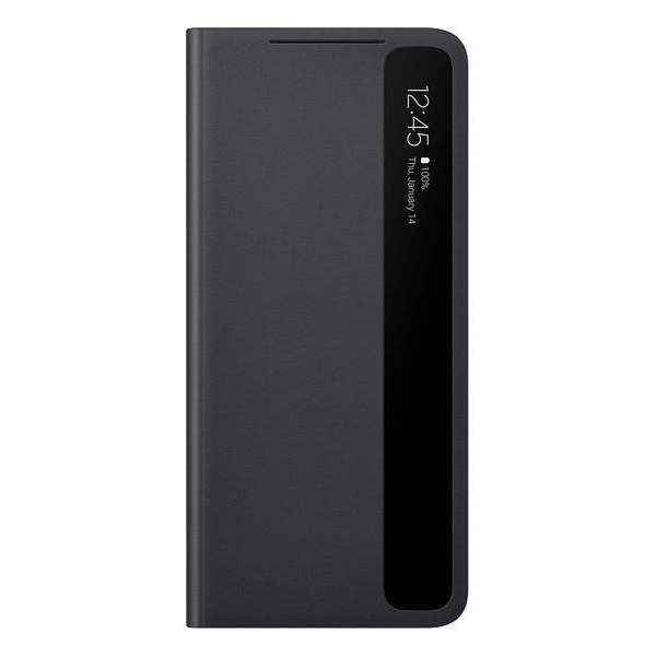 Samsung G998 Galaxy S21 Ultra Smart Clear View Cover Black (EF-ZG998CBEG) - зображення 1