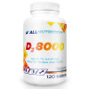 AllNutrition Vitamin D3 8000 120 tabs - зображення 1