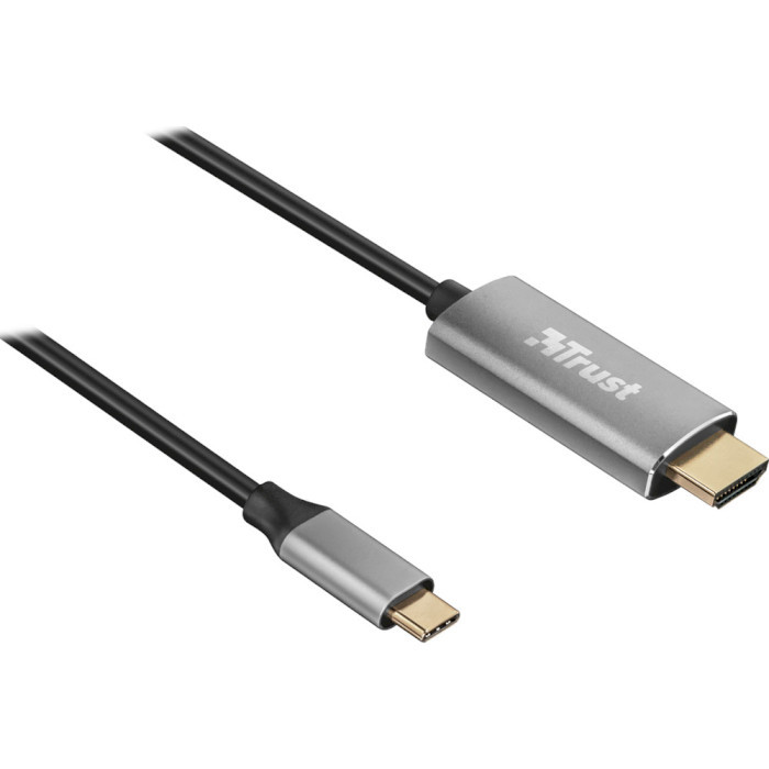 Trust Calyx USB-C - HDMI 1.8м Black (23332) - зображення 1