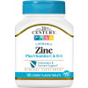 21st Century Zinc Chewable Plus Vitamins C and B-6 90 tabs Cherry - зображення 1