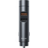 Baseus Energy Column Car Wireless MP3 Charger Deep Gray (CCNLZ-C0G) - зображення 3