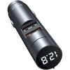 Baseus Energy Column Car Wireless MP3 Charger Deep Gray (CCNLZ-C0G) - зображення 4