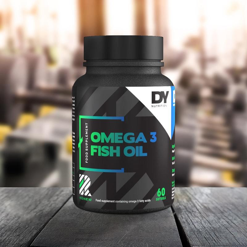 DY Nutrition Renew Omega 3 Fish Oil 1000 mg 60 softgels - зображення 1