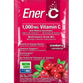 Ener-C Multivitamin Drink Mix - 1,000mg Vitamin C 1 sachet /9,34 g/ Cranberry