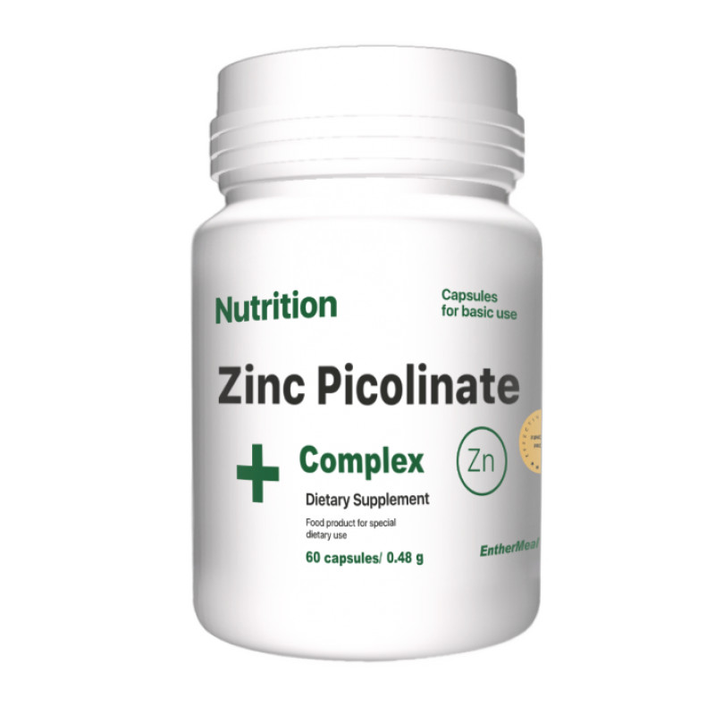 EntherMeal Zinc Picolinate Complex+ 60 caps - зображення 1