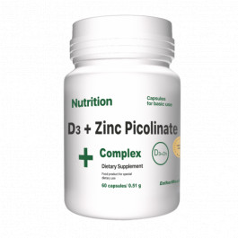   EntherMeal D3 + Zinc Picolinate Complex 60 caps