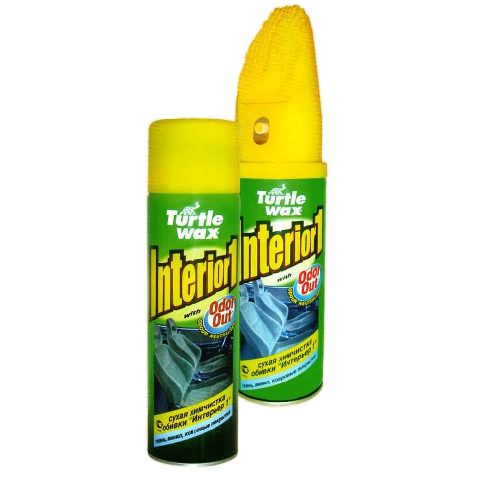 Turtle Wax Сухая химчистка Interior 1 With Odor Out 400мл - зображення 1