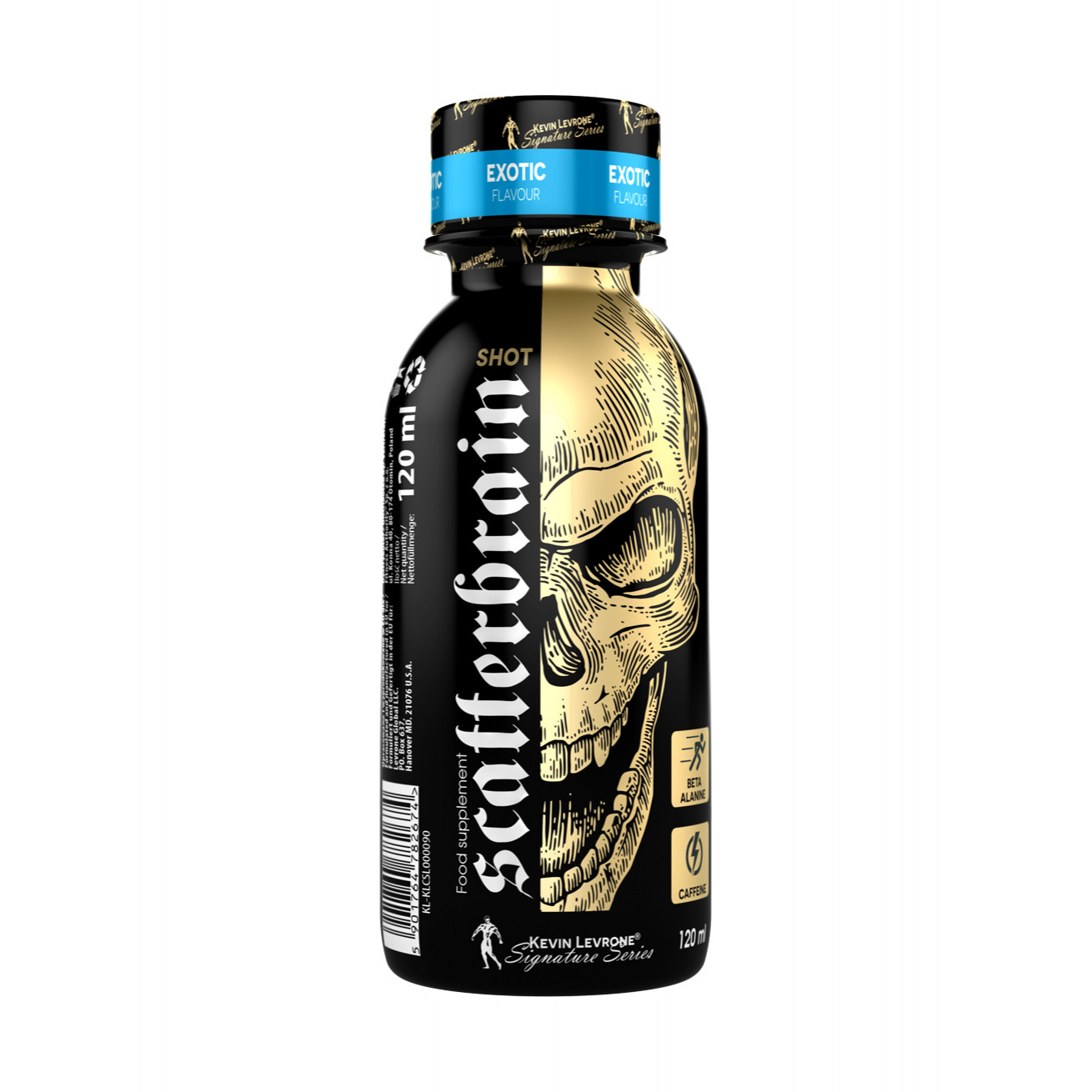 Kevin Levrone Scatterbrain Shot 120 ml /4 servings/ Mango - зображення 1