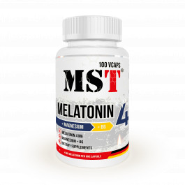 MST Nutrition Melatonin 4 + Magnesium + B6 100 caps