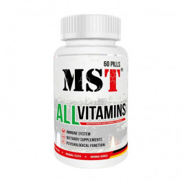 MST Nutrition All Vitamins 60 tabs