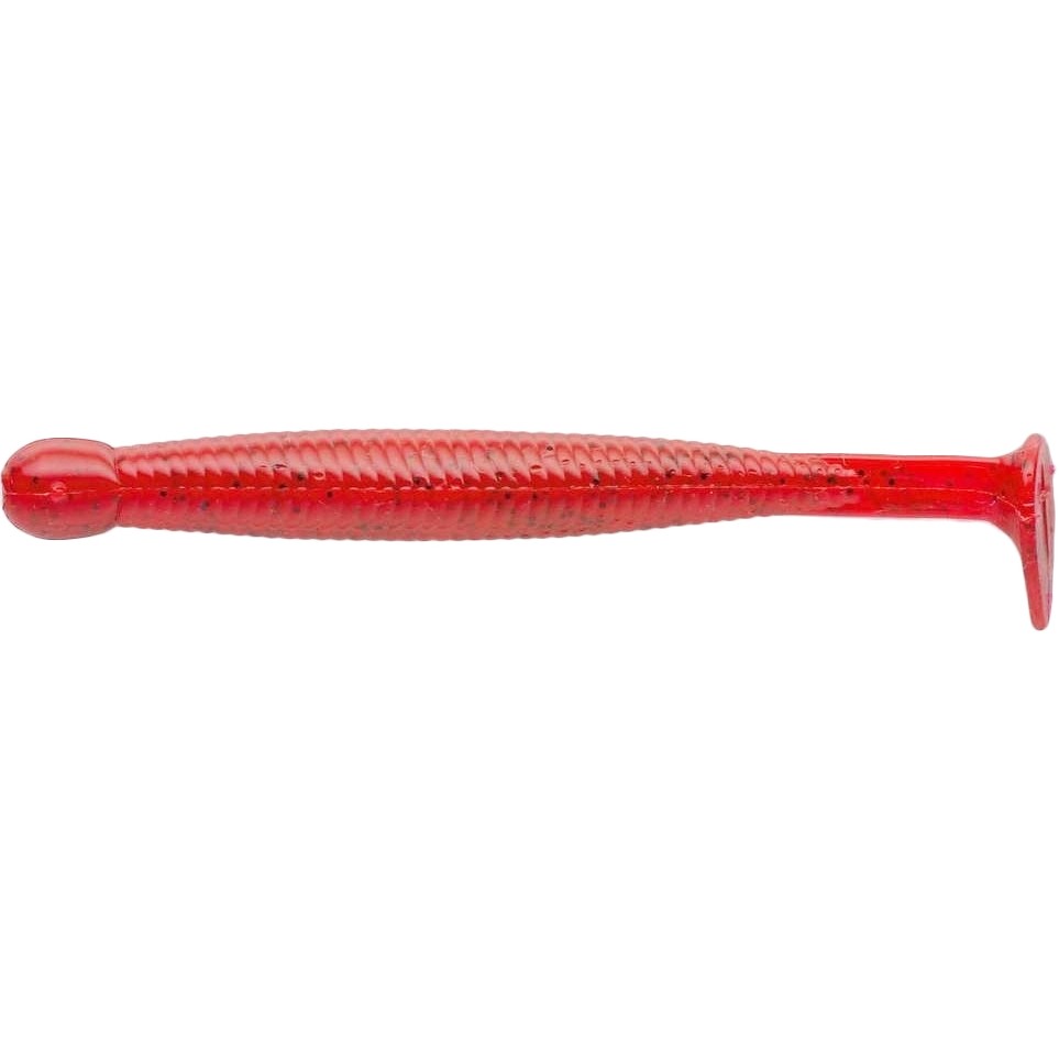 Ecogear Grass Minnow M 64mm (069 Blood Red+Black Flk.) - зображення 1