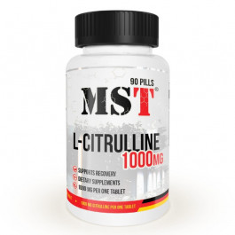 MST Nutrition L-Citrulline 1000 mg 90 tabs /30 servings/
