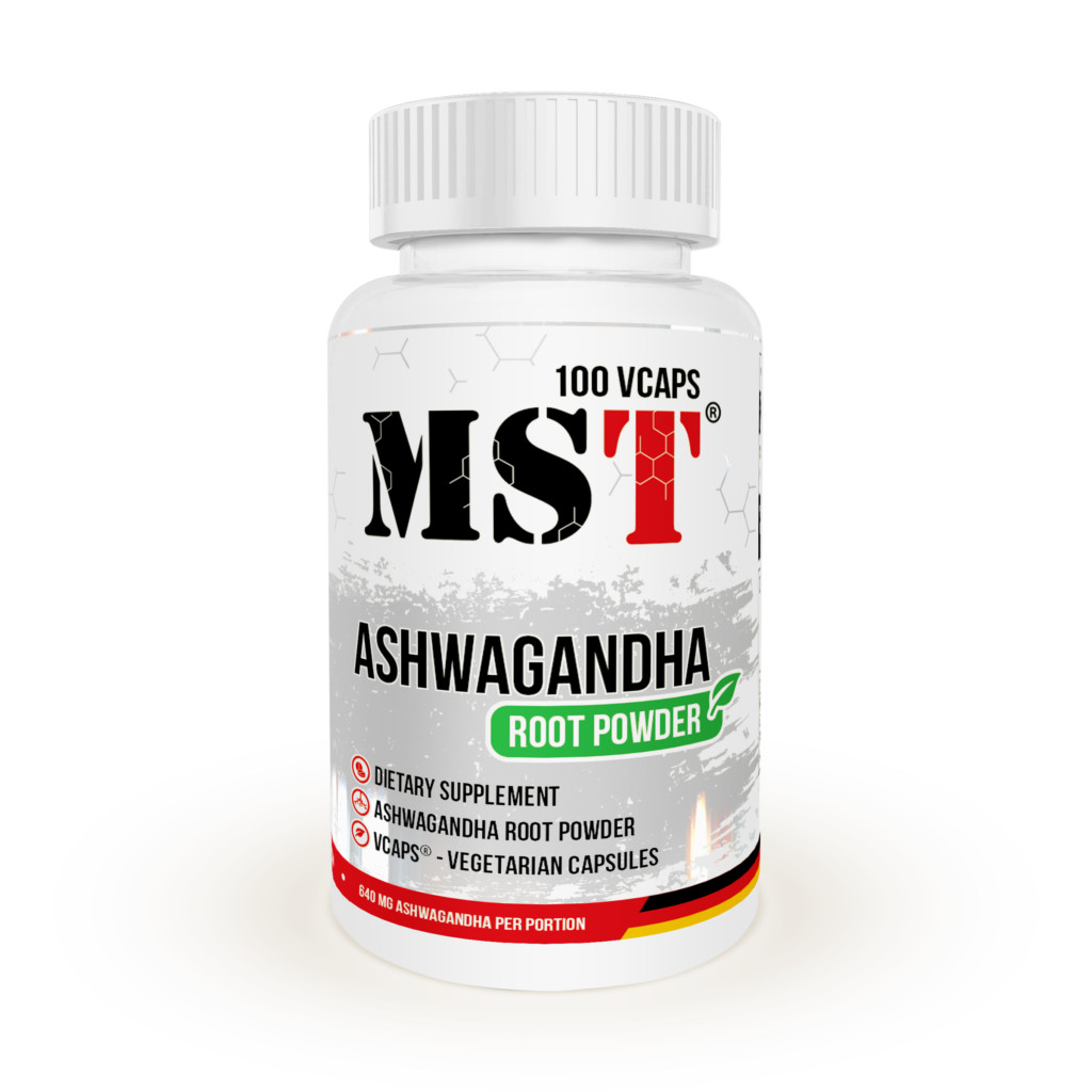 MST Nutrition Ashwagandha Root Extract 100 caps - зображення 1