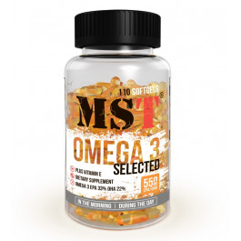 MST Nutrition Omega 3 Selected 110 softgels