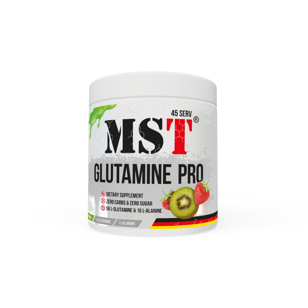 MST Nutrition Glutamine Pro 315 g /45 servings/ Strawberry Kiwi - зображення 1