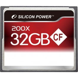 Silicon Power 32 GB 200x Professional CF Card SP032GBCFC200V10