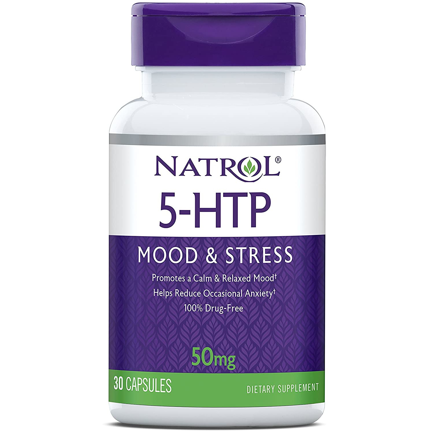 Natrol 5-HTP 50 mg 30 caps - зображення 1