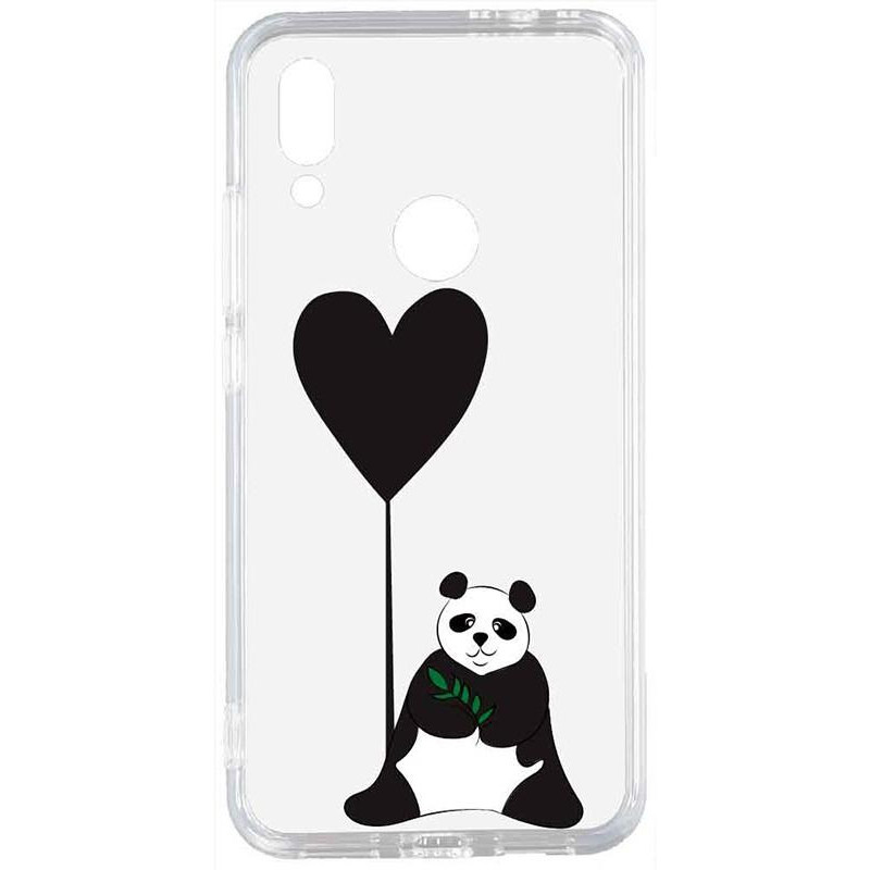 TOTO Acrylic+TPU Print Case Xiaomi Redmi 7 #53 Panda B Transparent - зображення 1