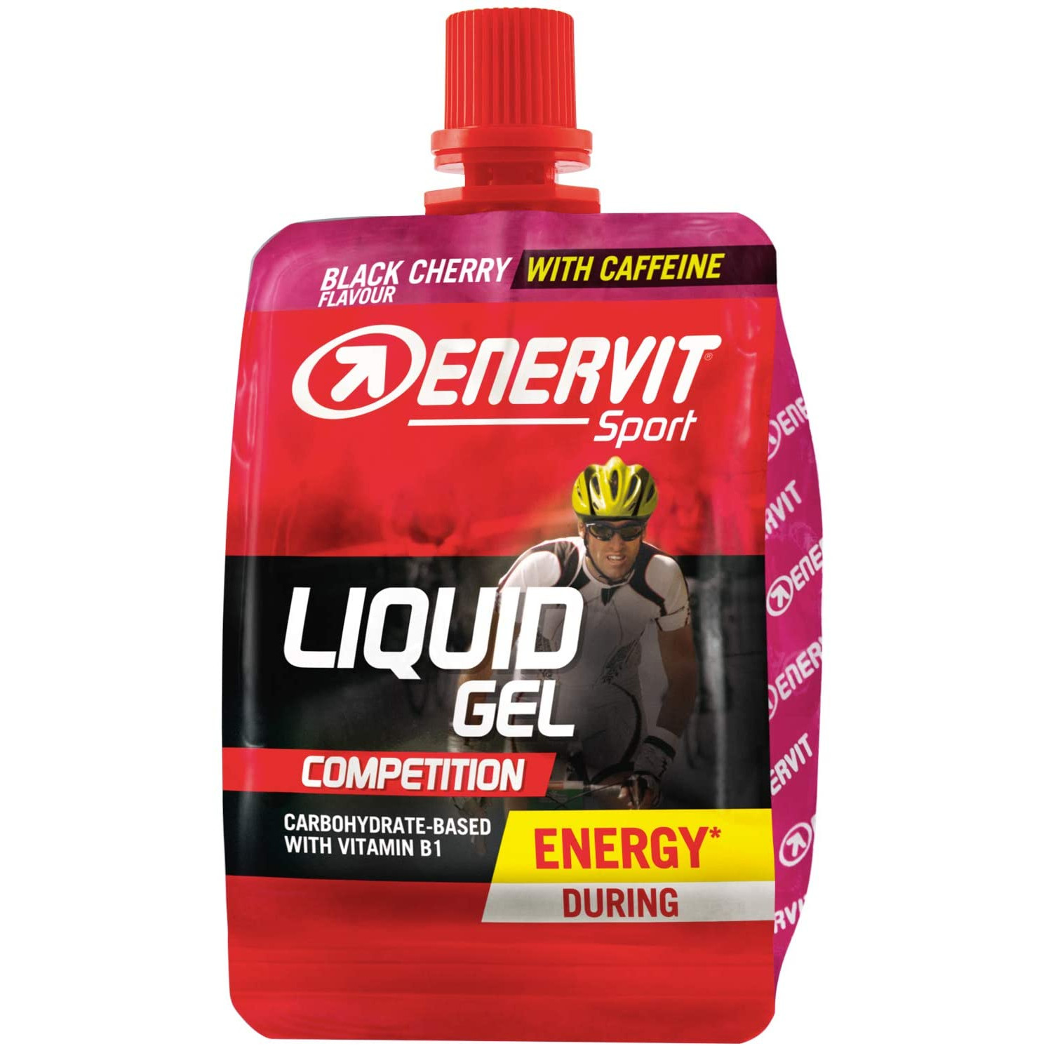 Enervit Sport Liquid Gel Competition 60 ml Black Cherry with Caffeine - зображення 1