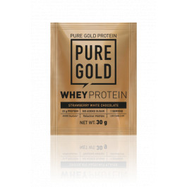 Pure Gold Protein Whey Protein 30 g /sample/ Strawberry White Chocolate