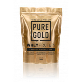   Pure Gold Protein Whey Protein 1000 g /33 servings/ Strawberry Milkshake