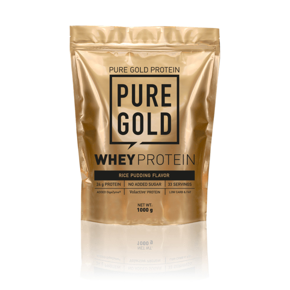 Pure Gold Protein Whey Protein 1000 g /33 servings/ Rice Pudding - зображення 1