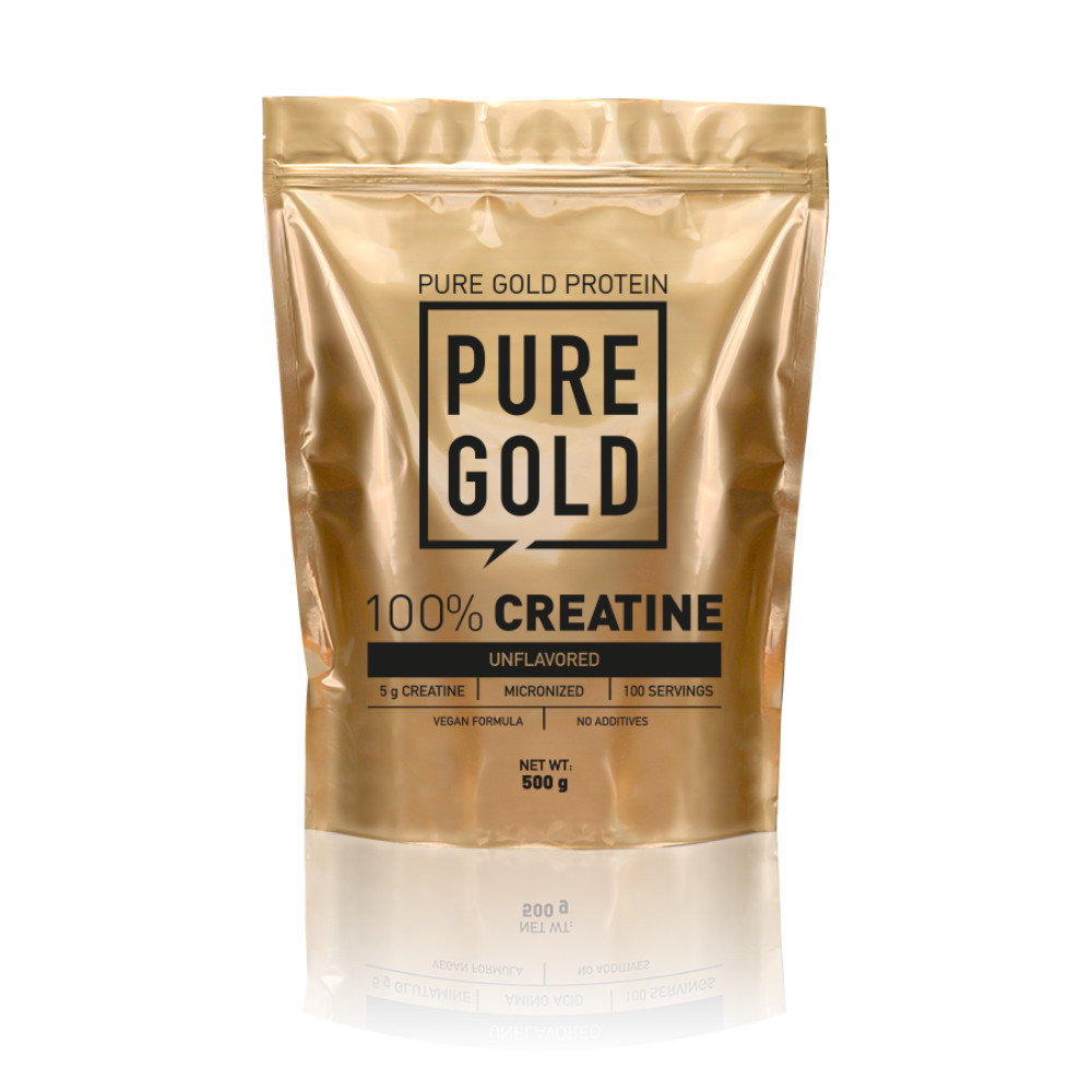 Pure Gold Protein 100% Creatine 500 g /100 servings/ Unflavored - зображення 1
