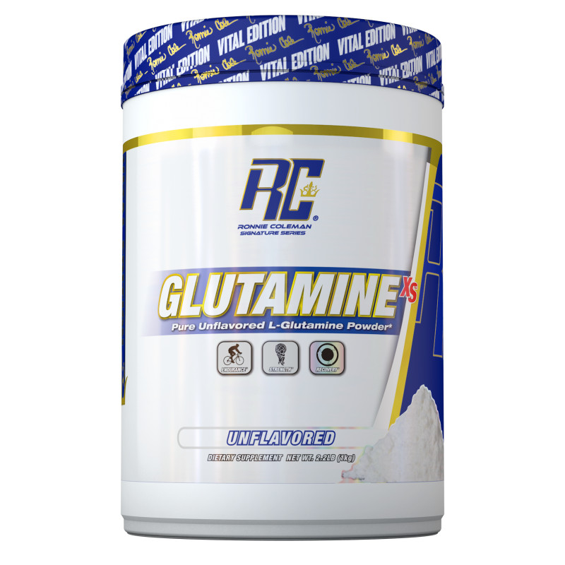 Ronnie Coleman Glutamine XS 1000 g /400 servings/ Unflavored - зображення 1