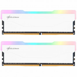 Exceleram 16 GB (2x8GB) DDR4 3600 MHz RGB X2 Series White (ERX2W416369AD)