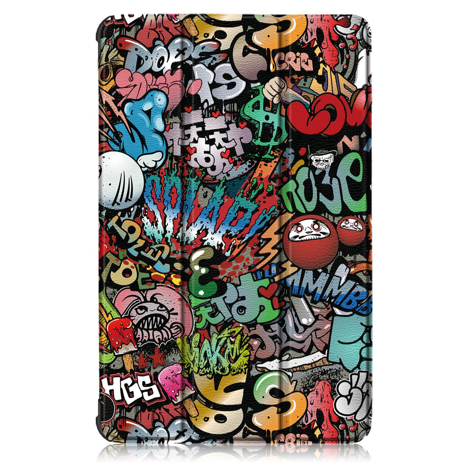 BeCover Smart Case для Samsung Galaxy Tab A7 10.4 2020 SM-T500 / SM-T505 / SM-T507 Graffiti (705948) - зображення 1