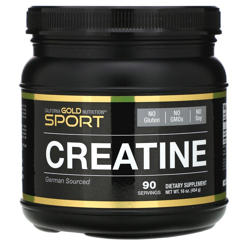 California Gold Nutrition Creatine Monohydrate 454 g /90 servings/ Unflavored - зображення 1