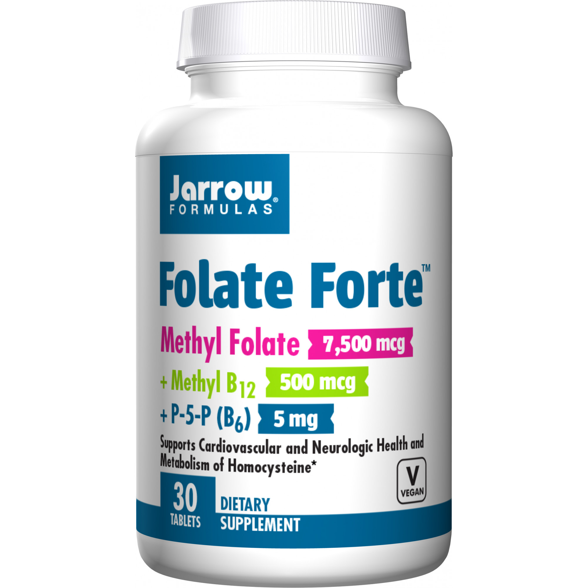 Jarrow Formulas Folate Forte 30 caps - зображення 1