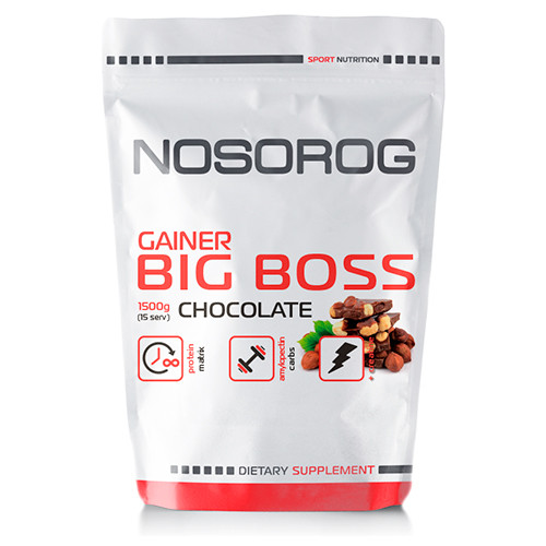 Nosorog Big Boss Gainer 1500 g /15 servings/ Pistachio - зображення 1