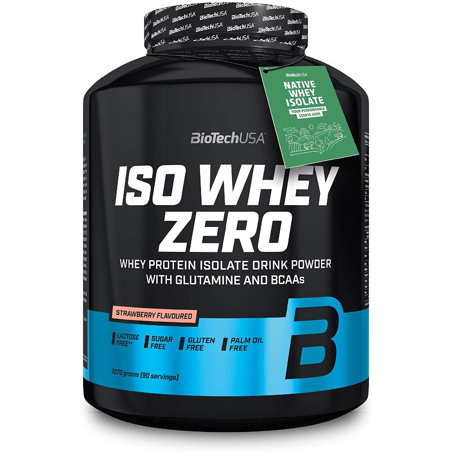 BiotechUSA Iso Whey Zero 2270 g /90 servings/ Raspberry - зображення 1