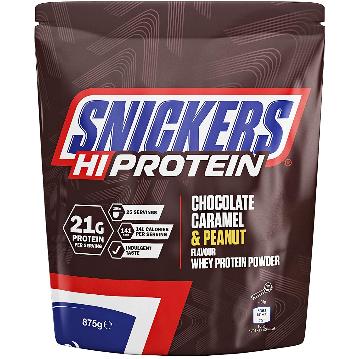 Mars Protein Snickers Hi Protein Whey Powder 875 g /25 servings/ - зображення 1