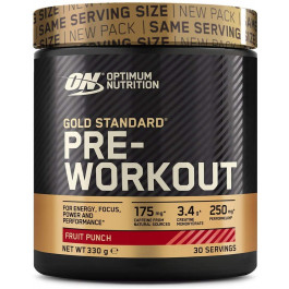 Optimum Nutrition Gold Standard Pre-Workout 330 g /30 servings/ Fruit Punch